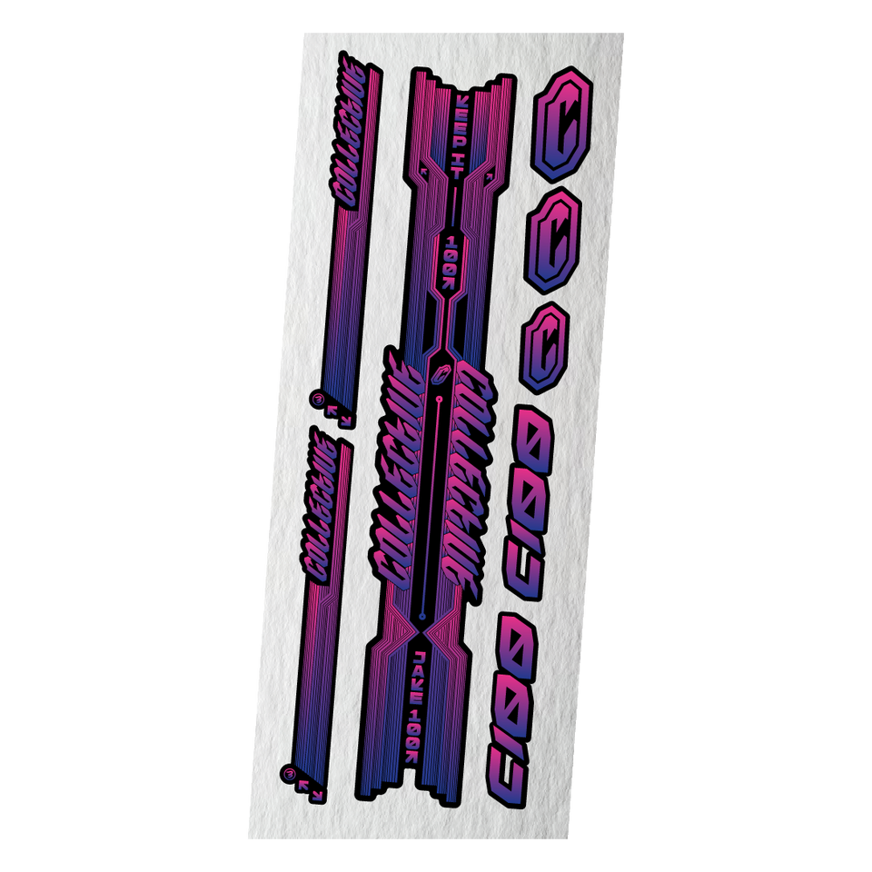 Copy "C100" STICKERS KIT