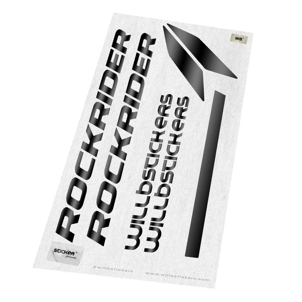 Stickers discount vtt rockrider