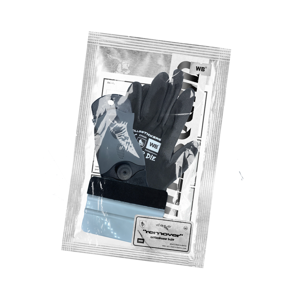 "REMOVE STICKER" KIT