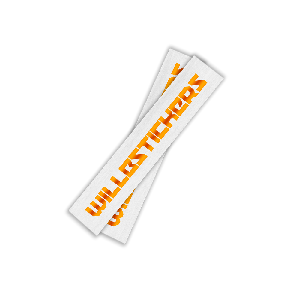 STICKER VÉLO BIKELIFE LANDING GEAR SE BIKE RÉFLÉCHISSANT NUIT SÉCURITÉ STYLE WILLBSTICKERS WILL B AUTOCOLLANT