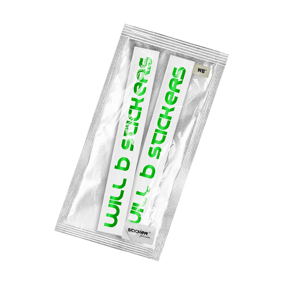 STICKER VÉLO BIKELIFE LANDING GEAR SE BIKE RÉFLÉCHISSANT NUIT SÉCURITÉ STYLE WILLBSTICKERS WILL B AUTOCOLLANT