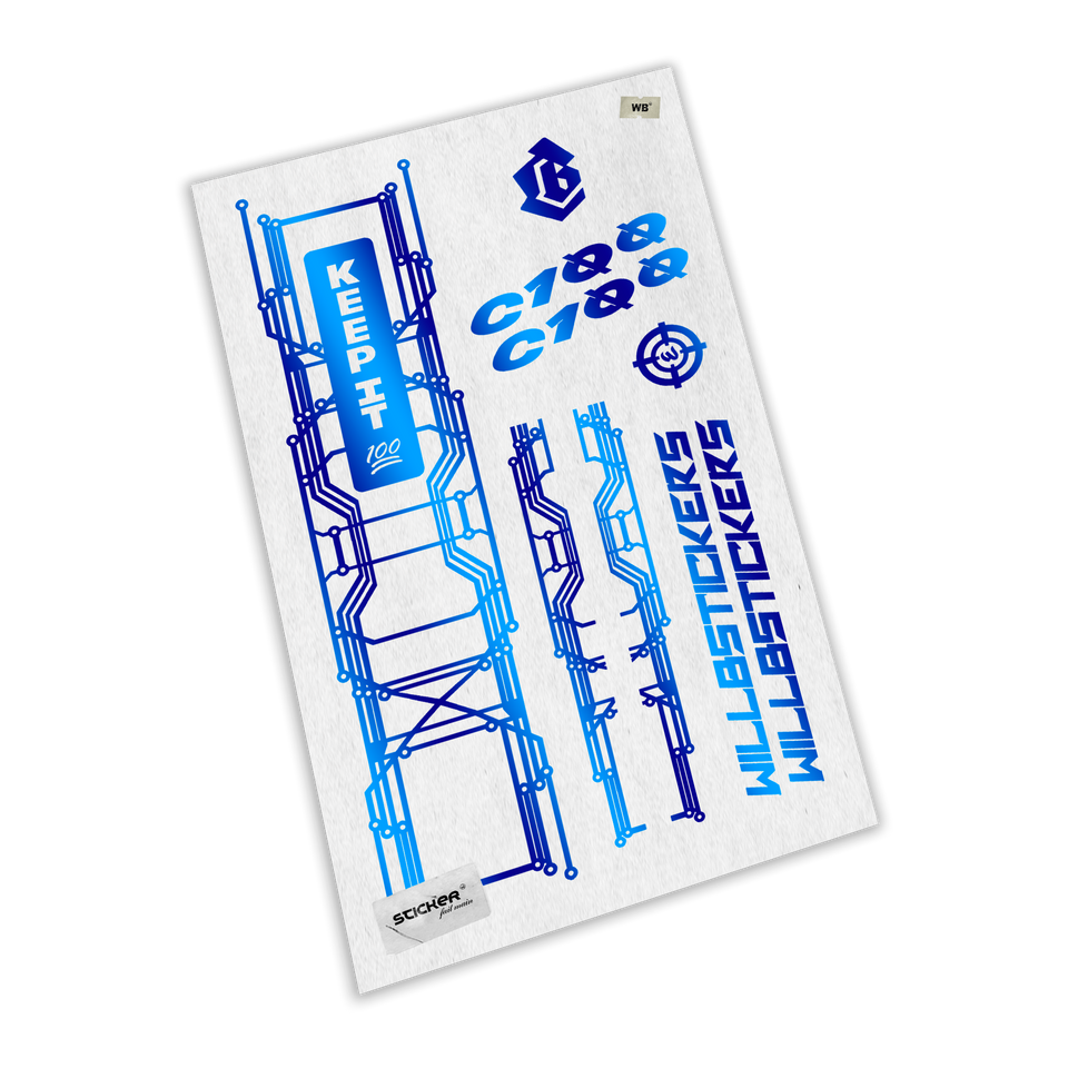 COLLECTIVE BIKES WILLBSTICKERS