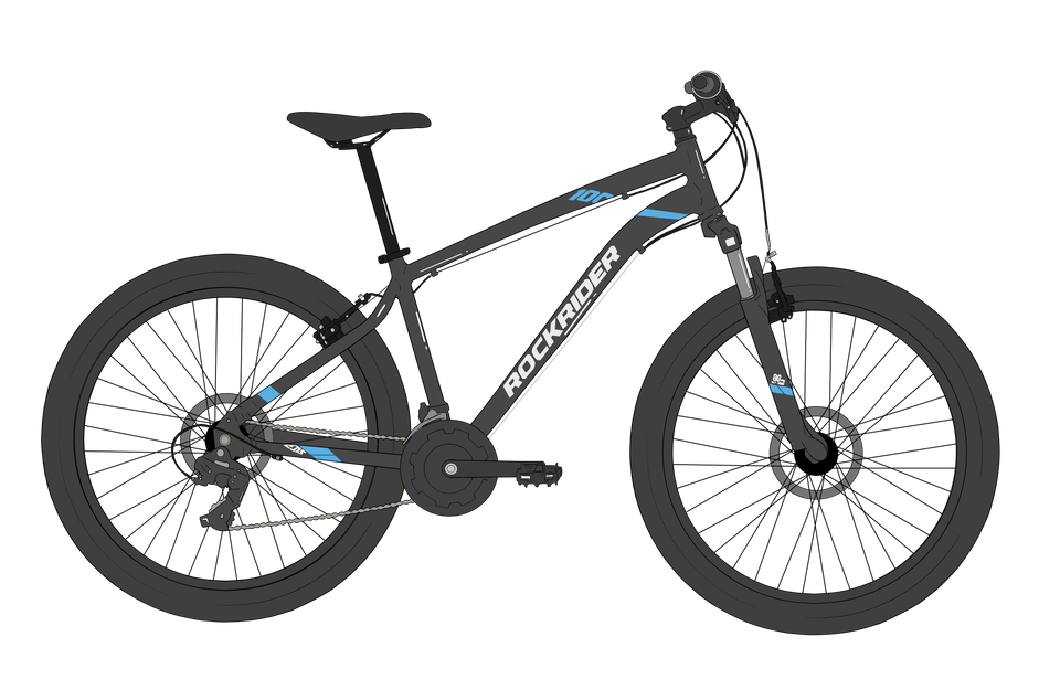 ROCKRIDER ST 100 WILLBSTICKERS