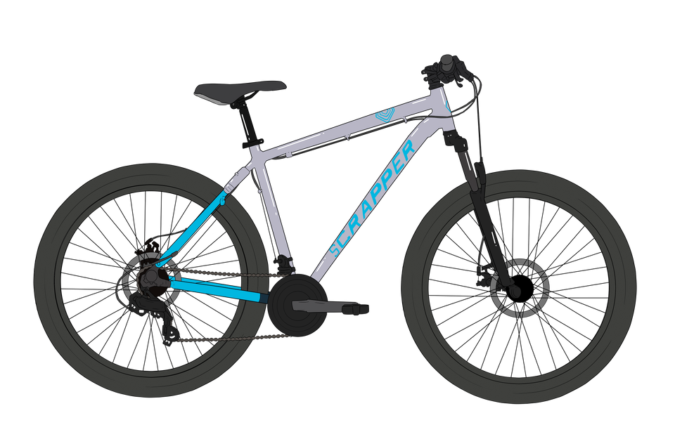 Velo scrapper discount decathlon